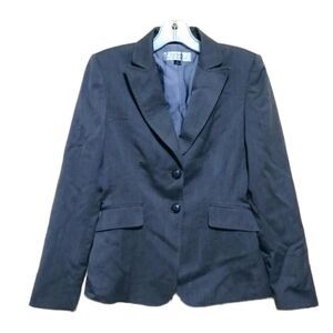 TAHARI Gray Blazer Sz 2